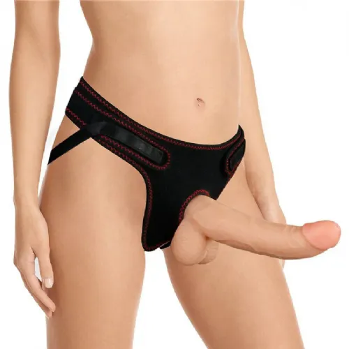 Strap on Lovetoy Ingen 8,5'', 21,5 cm dolžina, nastavljivi trakovi, močan prisesek