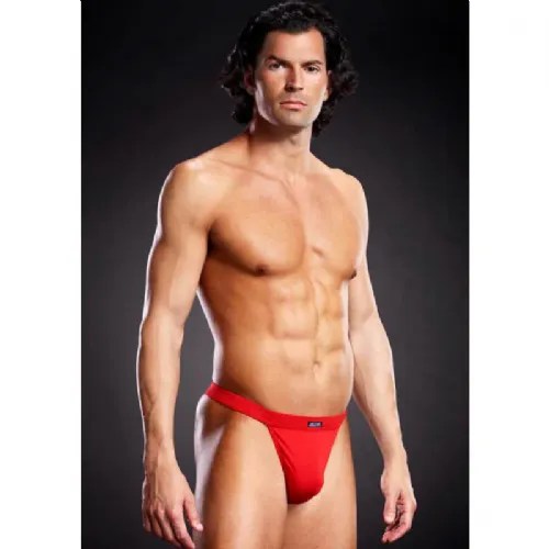 TANGA HLAČKE Performance Microfibra Red