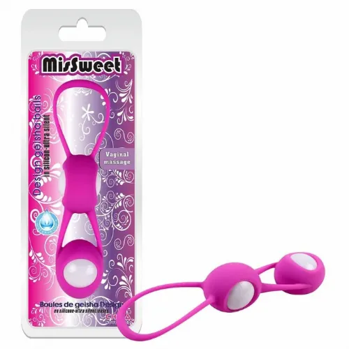 Vaginalne kroglice Chisa Geisha Balls, roza