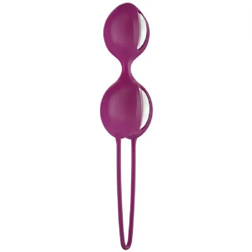 VAGINALNE KROGLICE Smartballs Duo White/Grape