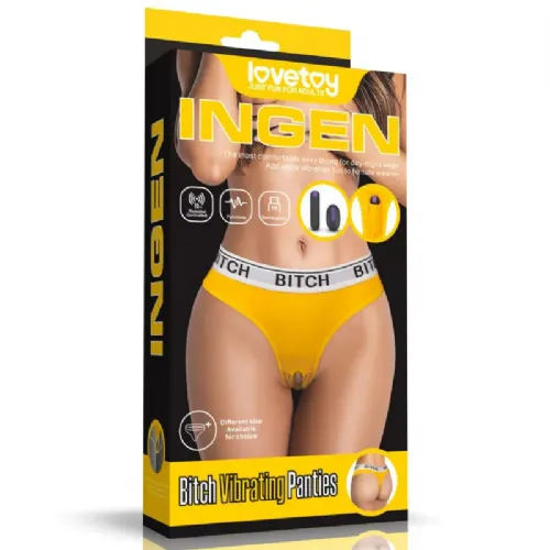 VIBRACIJSKE HLAČKE Lovetoy Ingen Bitch