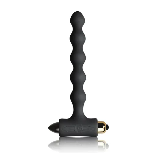 Vibracijski analni stimulator Rocks Off Petite Sensation Blk, 1 x AAA, črn