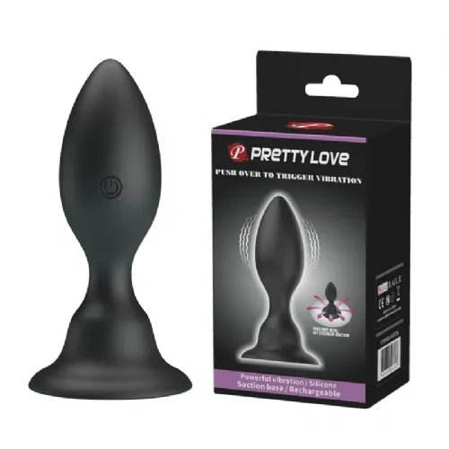 Vibracijski analni čep Pretty Love Push Over