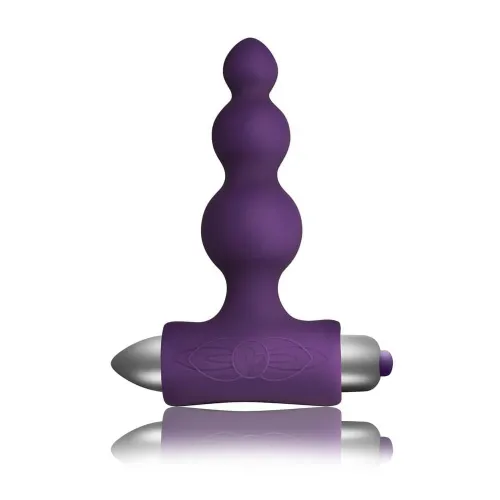 VIBRACIJSKI ANALNI ČEP Rocks-Off Bubbles Purple