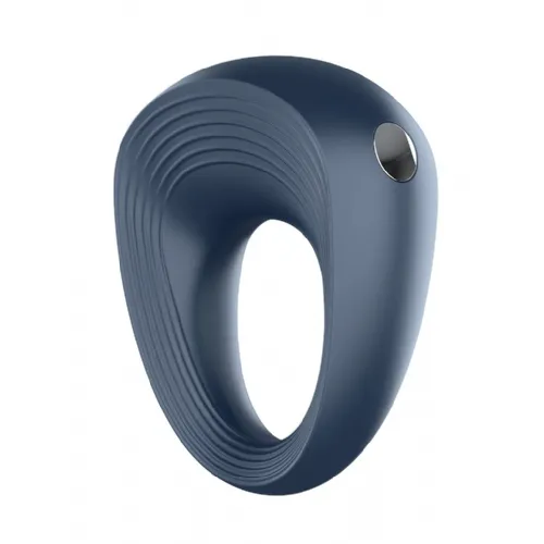 Vibracijski erekcijski obroček Satisfyer Ring 2, USB-polnjenje, moder