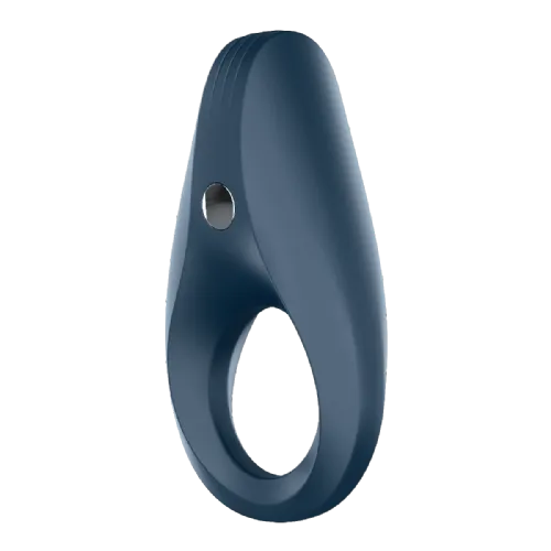 Vibracijski erekcijski obroček Satisfyer Rocket Ring, USB-napajanje, moder