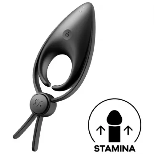 VIBRACIJSKI EREKCIJSKI OBROČEK Satisfyer Sniper Black