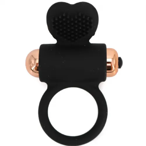 VIBRACIJSKI EREKCIJSKI OBROČEK Womanvibe Zeus Blk