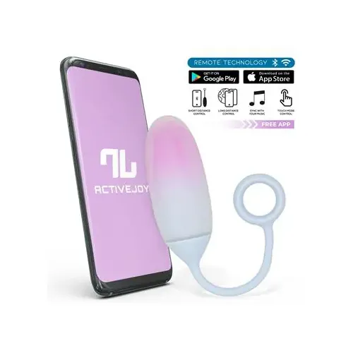 Vibracijski jajček Intoyou App roza/moder