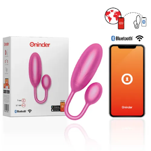 Vibracijski jajček Oninder Denver, roza