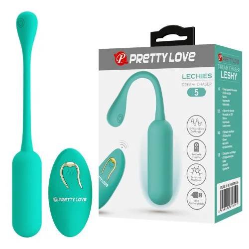 Vibracijski jajček Pretty Love Lechies, zelen