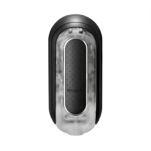 Vibracijski masturbator Tenga Flip Zero, USB-polnjenje, 17,5 cm, črn
