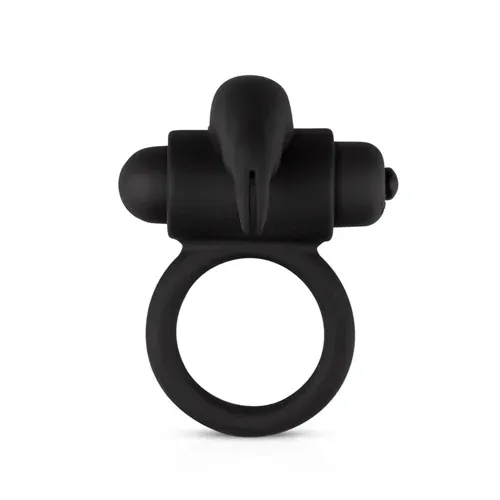 Vibracijski obroček Easytoys Bunny, LR44, črn