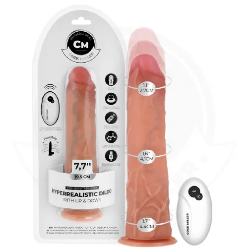 VIBRACIJSKI PENIS Cock Miller Hyper Realistic 19,5 cm