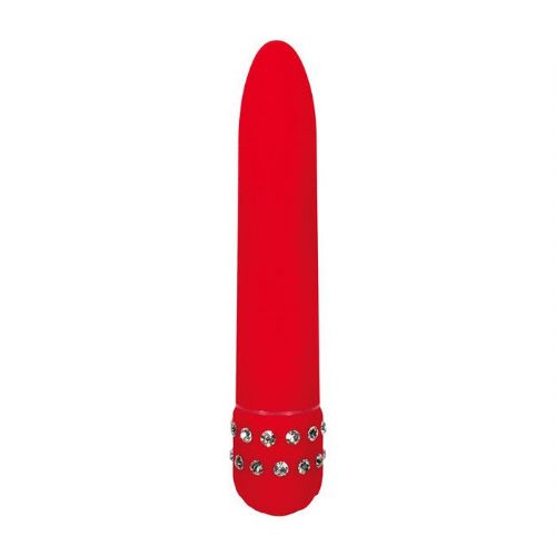 Vibrator Toy Joy Diamond Red Superbe, 2 x AA, rdeč