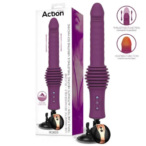 Vibrator Action Roxer, vijoličen