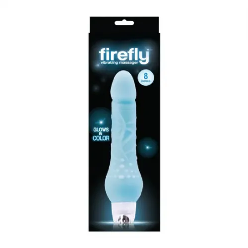 VIBRATOR Firefly Vibrating Massager Blue 8"