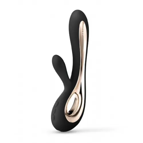 Vibrator Lelo Soraya 2, USB-polnjenje, črn