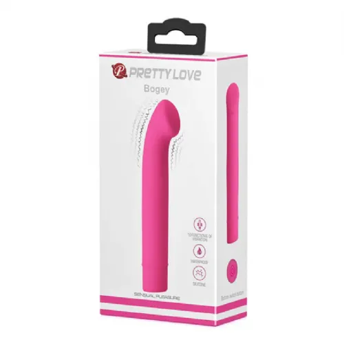 Vibrator Pretty Love Bogey, 1 x AA, roza