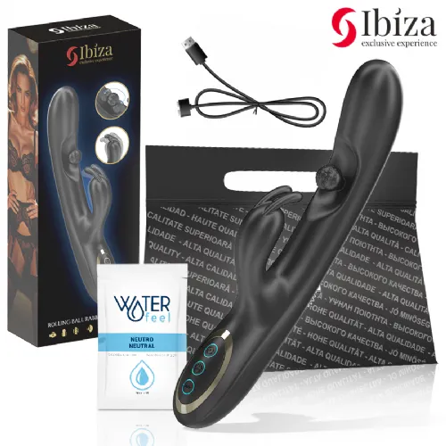 Vibrator Rabbit Ibiza With Massaging Rolling Pearl