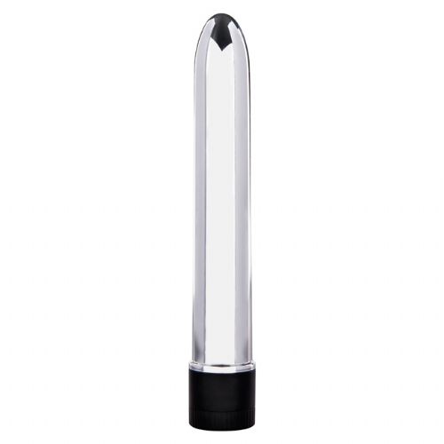 Vibrator Toy Joy Retro Slimline, 2 x AA, srebrn
