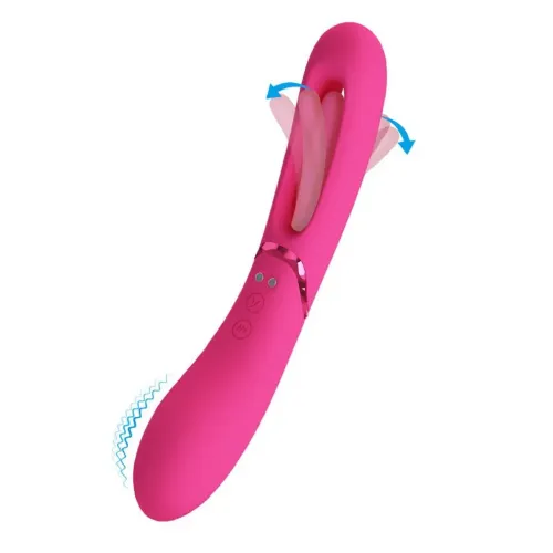 Vbrator Romance Lexie, roza, 20 cm