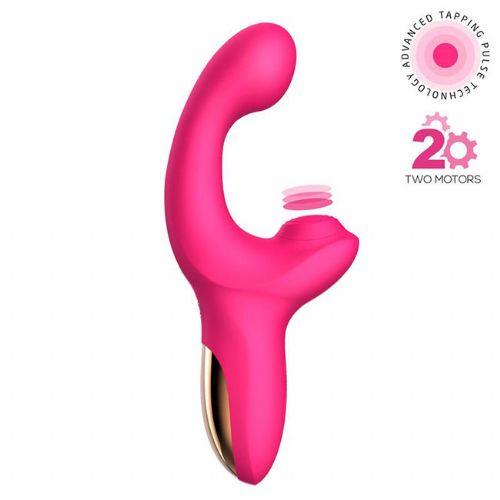 Vibrator s trojno funkcijo Volse, roza