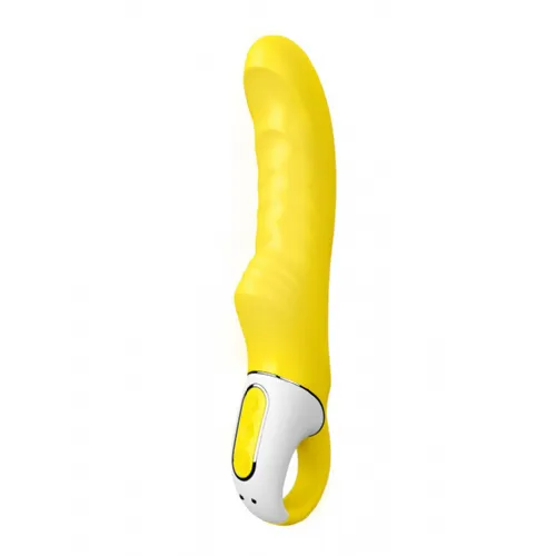 Vibrator Satisfyer Vibes Yummy Sunshine, 22,5 cm, USB-polnjenje, rumen