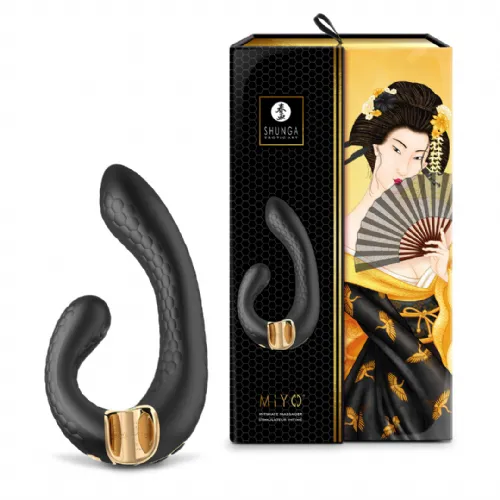 Vibrator Shunga Miyo, črn