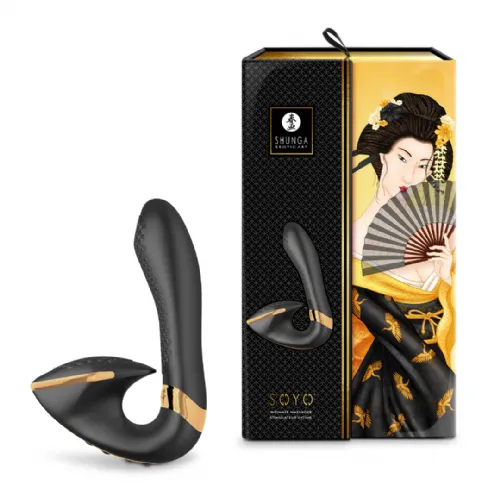 Vibrator Shunga Soyo, črn
