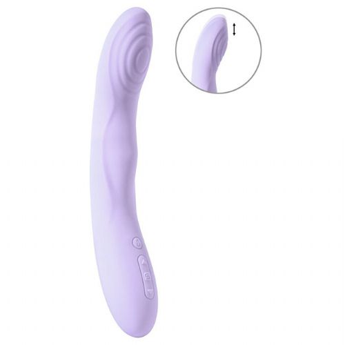 Vibrator Svakom Selena, ogrevanje do 38 °C, 2 motorja, aplikacijsko upravljanje, silikonski