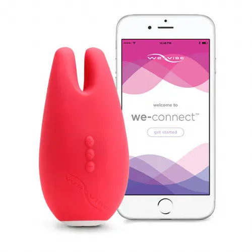 Vibrator We-Vibe Gala, aplikacija, USB-polnjenje, rdeč