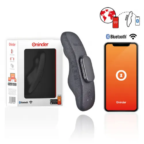 Vibrator za hlačke Oninder Manila, črn