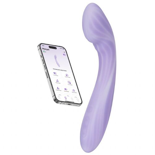 Vibrator za G-točko Svakom Margot, aplikacija, ogrevanje 38 °C, vodoodporen, silikon