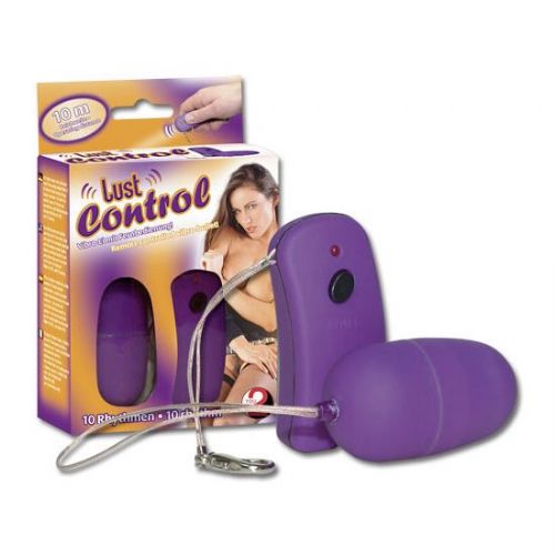 Vibracijski jajček You2Toys Lust Control, brezžični upravljalnik, klasične baterije, vijoličen