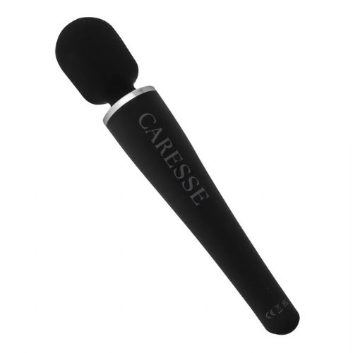 Vibro maser Caresse Pro, 5 načinov vibracij, IPX7 vodoodporen, črne barve