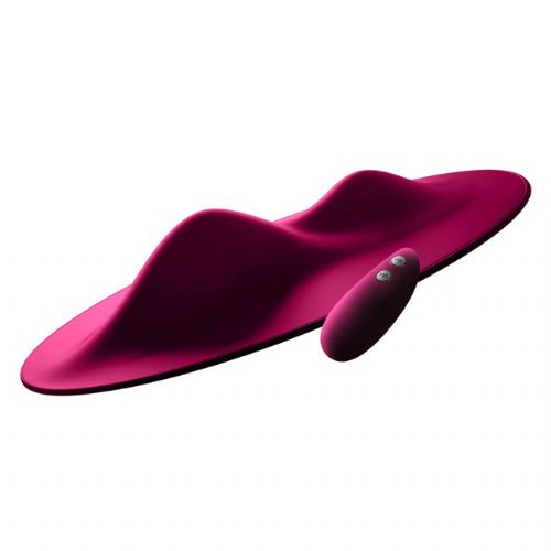 Vibro blazina OV-Grosshandel Vibe Pad, brezžični upravljalnik, USB-polnjenje, roza