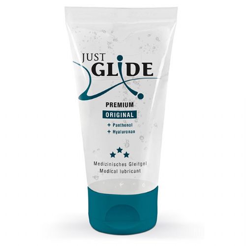 Vlažilni gel Just Glide Premium, veganski, 50 ml