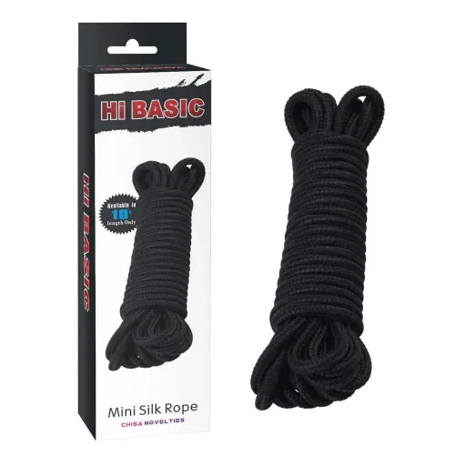 Vrv Chisa Mini silk, črna