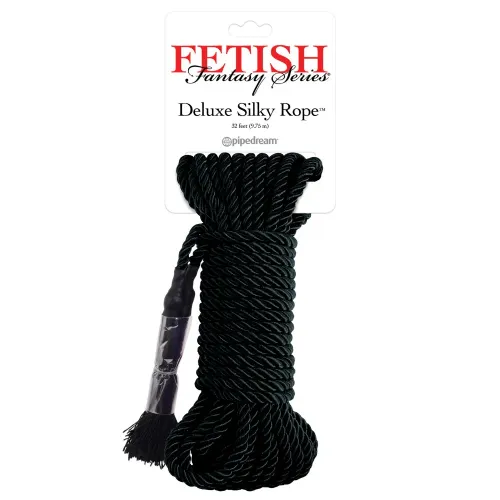 Vrv Fetish Fantasy Deluxe Silkm črne barve
