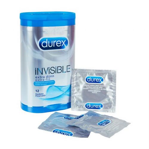 Kondomi "Durex Invisible" 12 kosov | EnaA.com