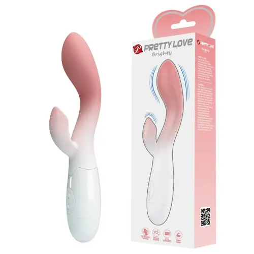Vibrator Rabbit Pretty Love Brighty, roza-bel