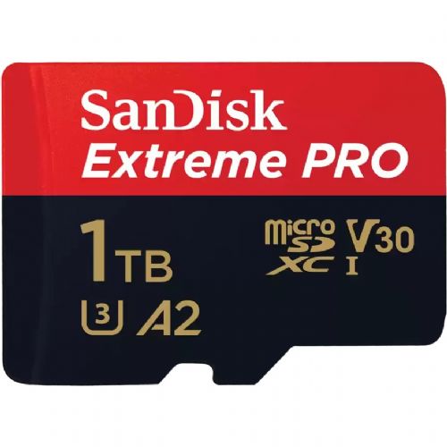 CARD 1TB SanDisk Extreme PRO microSDXC 200MB/s + Adapter