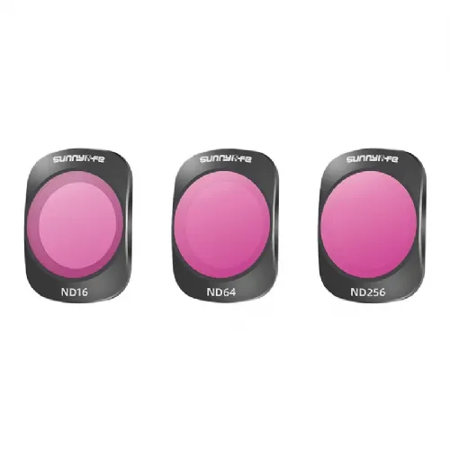 3 filtri ND16+ND64+ND256 Sunnylife za Pocket 3
