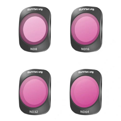 4 filtri ND8+ND16+ND32+ND64 Sunnylife za Pocket 3