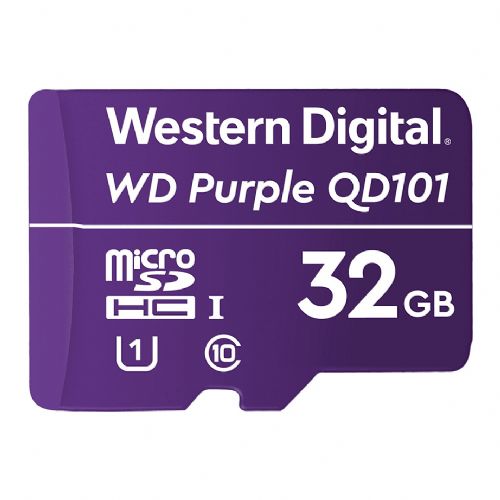 Micro SD kartica Western Digital SC QD101 32GB, MicroSDHC, UHS-I, Class 10, vijolična