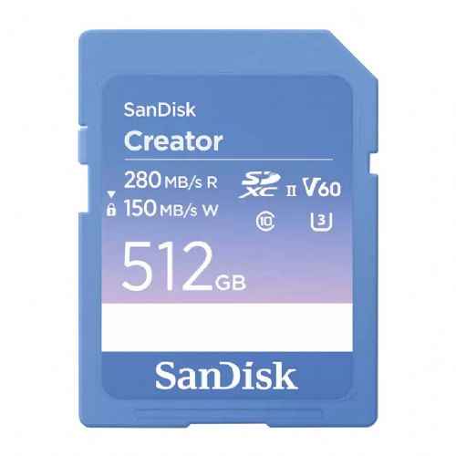 SD kartica SanDisk Creator SD UHS-II 512GB