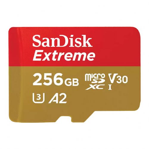 Micro SD kartica SanDisk Extreme 256 GB UHS-I U3 V30 190/130 MB/s