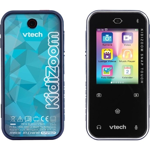 Digitalni fotoaparat za otroke VTech KidiZoom Snap Touch, modra