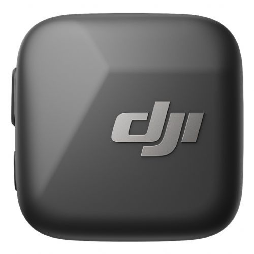 Dodatki za drone DJI Mic Mini oddajnik črna, žepni, LED indikatorji, doseg 400 m, baterija 11,5 h